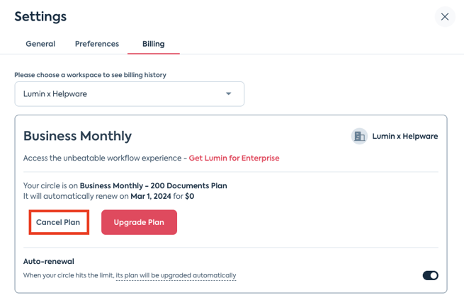 how to cancel du business plan